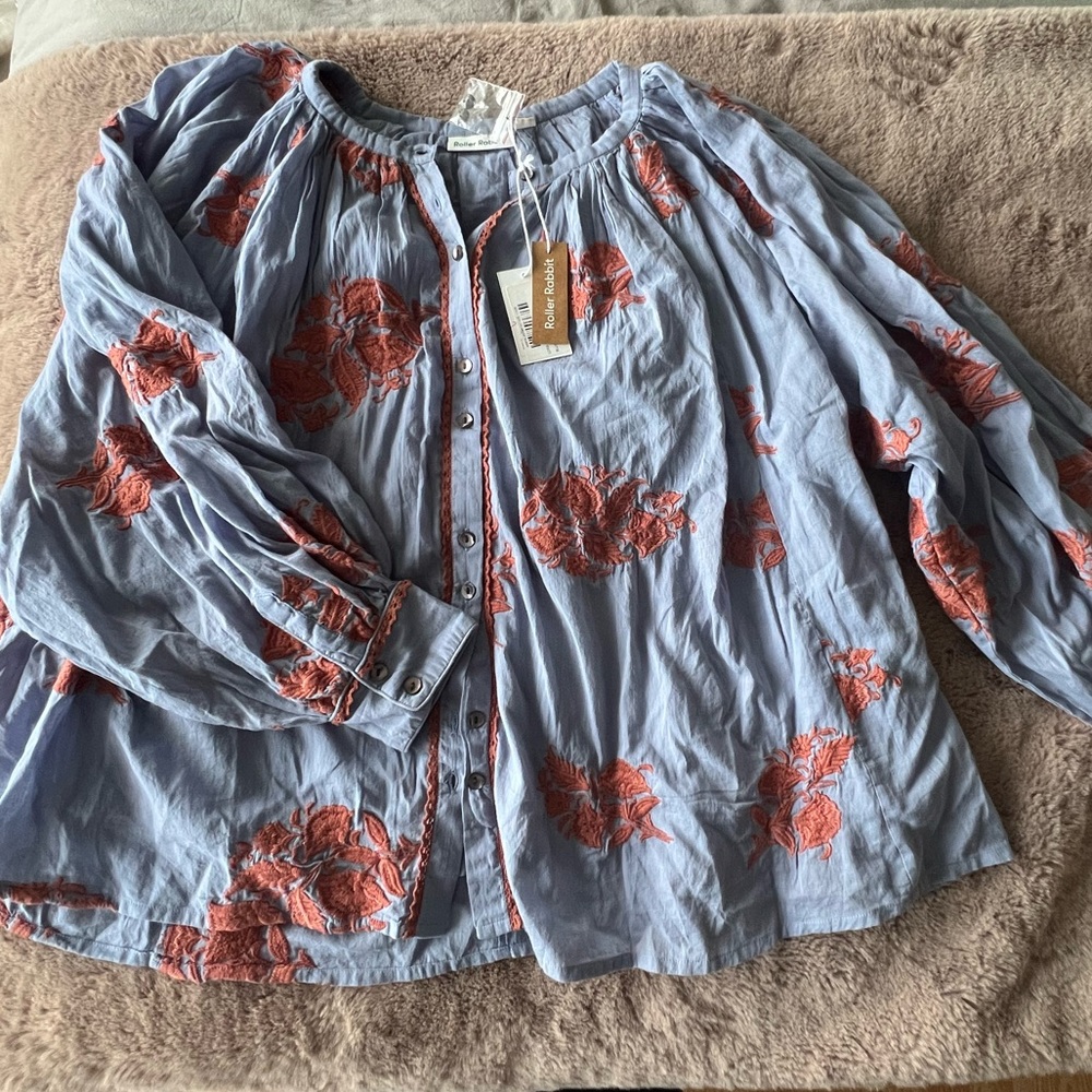 Roller Rabbit NWT Lora Ada Tunic Top